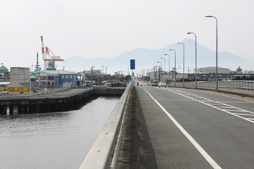 西熊本駅から熊本港往復コース
