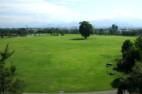 足湯もある！緑豊かな山形西公園コース