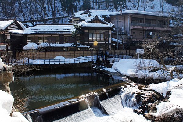 ラン後は東山温泉！東山ダム周回コース