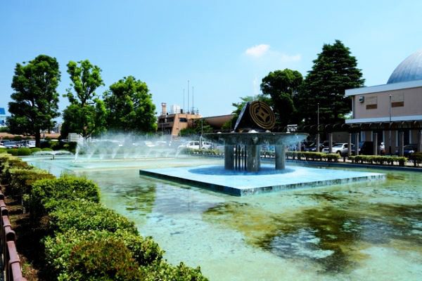 陸上競技場もある！青木町公園周回コース