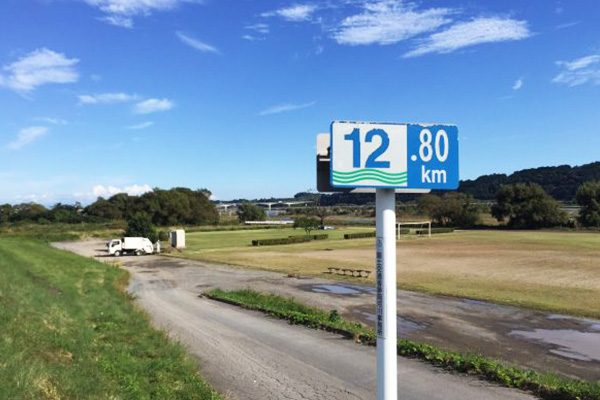 島田大井川のマラソンコース「リバティ」