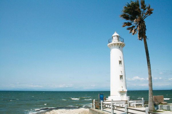 白い砂浜が続く千鳥ヶ浜ランニングコース