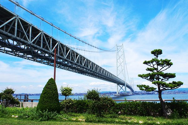 明石海峡大橋と淡路島を見ながら！大蔵海岸コース