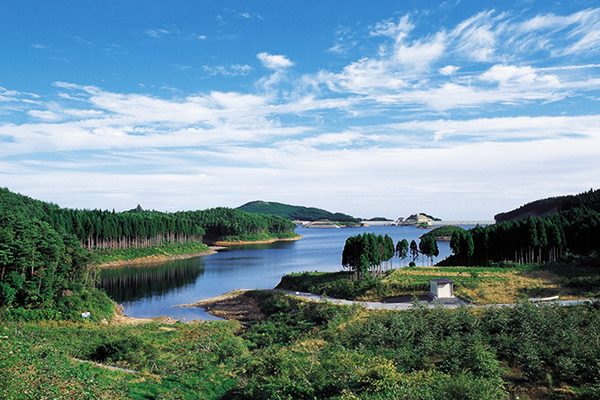 標高800mの山の頂！太田ダム湖周回コース