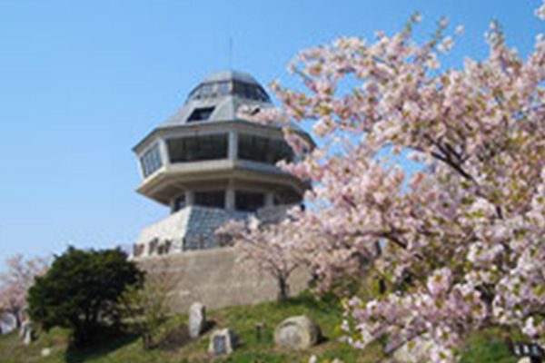 海岸沿いに見渡せる馬ノ山古墳群展望コース