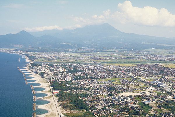 大山を望む美しい浜・皆生温泉海岸通りコース