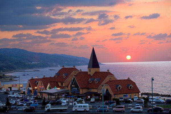 夕日百選・キララビーチから出雲大社コース