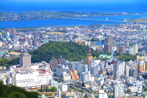 徳島市のシンボル！眉山山頂コース