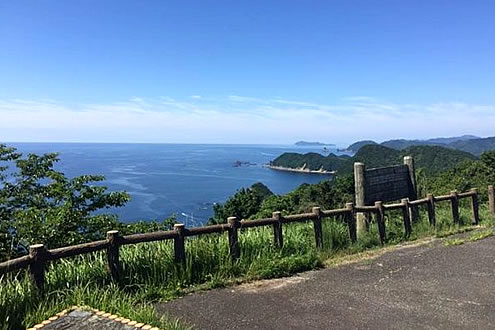 厳しい起伏を3つ越えて！由岐ロング走コース