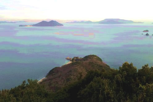 史跡・天然記念物「屋島」一周コース