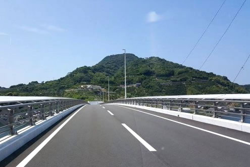 宇和島市街から九島一周コース