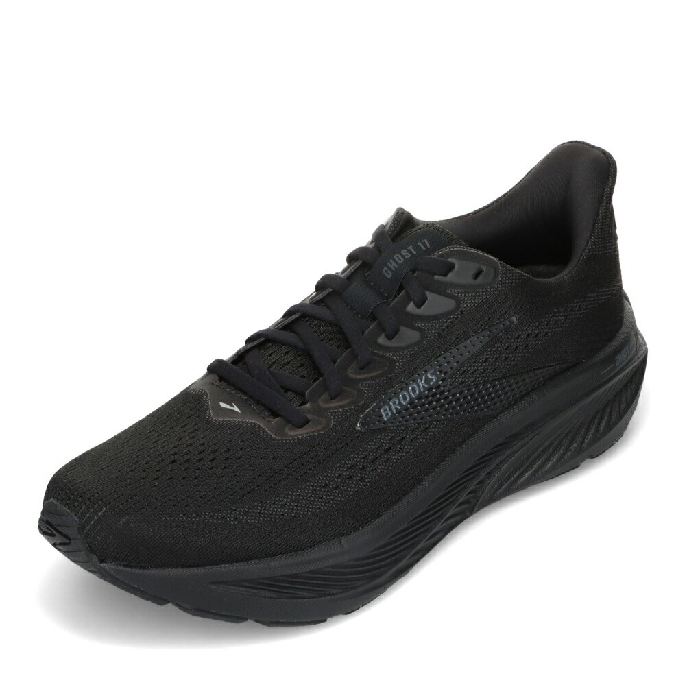 ブルックス BROOKS BRM 4423 メンズ靴 靴 シューズ 2E相当 スニーカー ランニング ウォーキング シューズ 軽量 ゴースト17 クッション性 メッシュ フィット 耐久性 ローカットスニーカー 人気 ブランド ブラック SP