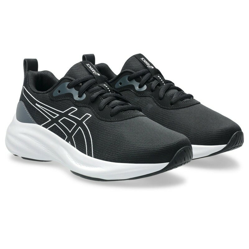 【マラソン限定！最大1500円OFFクーポン】asics LAZERBEAM ブラック/ホワイト 24.5 1154A212 001 アシックス商事 LAZERBEAM シューズ（キッズ）