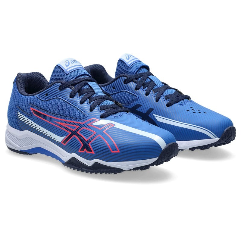 【マラソン限定！最大1500円OFFクーポン】asics LAZERBEAM ブルー/ネオンレッド 20.0 1154A210 400 アシックス商事 LAZERBEAM シューズ（キッズ）