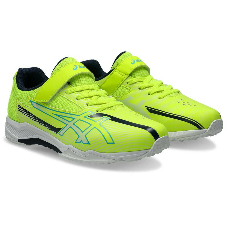 【マラソン限定！最大1500円OFFクーポン】asics ATR LAZERBEAM SK ネオンイエロー/ライトブルー 23.0 1154A229 750 アシックス商事 LAZERBEAM シューズ（キッズ）