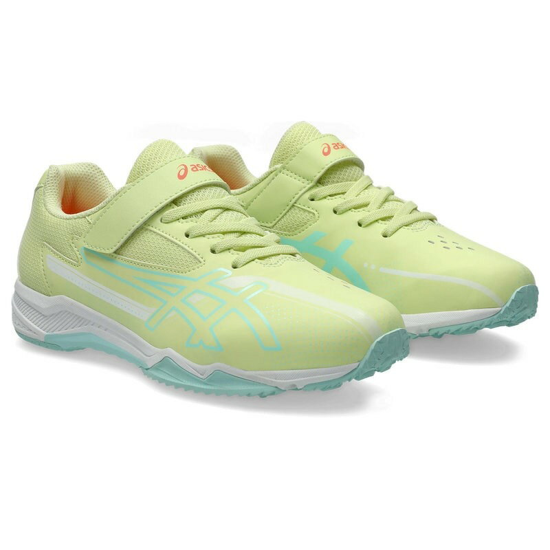 【9日0時〜26時間限定★最大ポイント40倍】asics ATR LAZERBEAM SK ソフトイエロー/ライトミント 21.0 1154A220 750 アシックス商事 LAZERBEAM シューズ（キッズ）