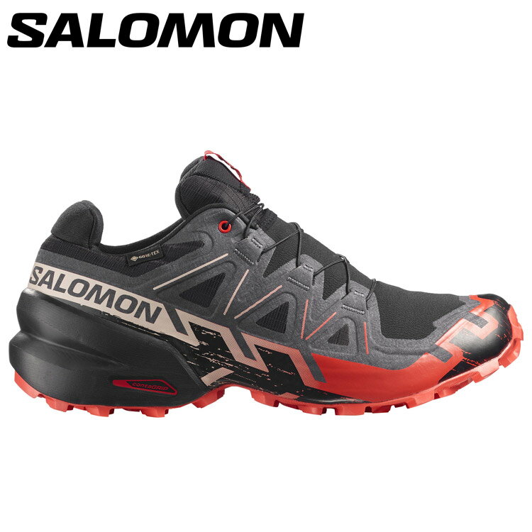 【期間限定ポイント最大20倍(2026/3/2 23:59迄)】 サロモン SPEEDCROSS 6 GTX L49226000 メンズシューズ