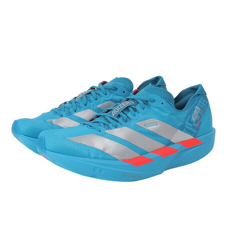 アディダス（adidas）（メンズ）ランニングシューズ トレーニングシューズ 部活 アディゼロ タクミ セン 11 ブルー OPU67-JR4794