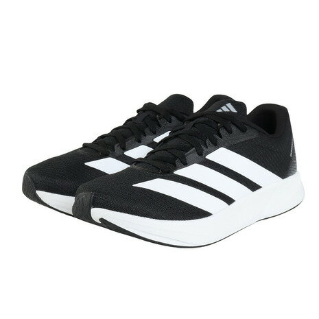 アディダス（adidas）（メンズ、レディース）ランニングシューズ スポーツシューズ デュラモ RC2 ブラック JS4429 スニーカー ラン ウォーク 安定性 軽量 高反発
