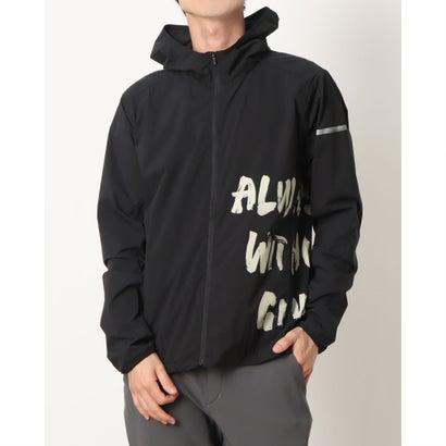 ティゴラ TIGORA メンズ 陸上/ランニング ウインドブレーカー ランニング メンズウインドジャケット TR-3R1625WJ （ブラック *IV）