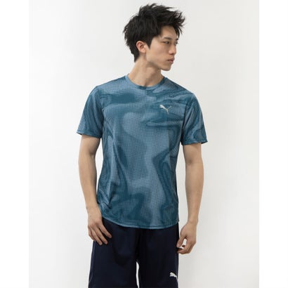 プーマ PUMA メンズ 陸上/ランニング 半袖Tシャツ RUN FAVORITE AOP SS Tシャツ_ 524549 （オーシャン トロピック/プリント）