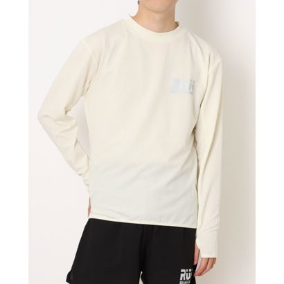 ティゴラバイビームスデザイン TIGORA by BEAMS DESIGN メンズ 陸上/ランニング 長袖Tシャツ BEAMS DESIGN ランニングロングスリーブTシャツ TRBM-3R1705TL （オフホワイト）