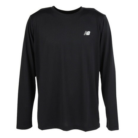 ニューバランス（new balance）（メンズ）スポーツライナー長袖Tシャツ AMT53407BK