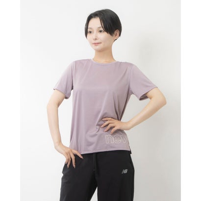 ニューバランス New Balance レディース 陸上/ランニング ウインドブレーカー SeasonalTシャツ_ WT43207 （アイスワイン）