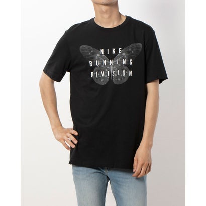 ナイキ NIKE メンズ 陸上/ランニング 半袖Tシャツ - FV8389010 （BLACK）