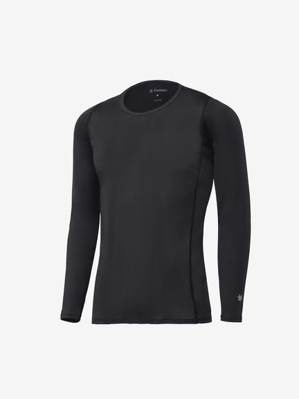 ゴールドウイン (GOLDWIN) COOL LONG SLEEVES ランニング メンズサポートギア メンズ BK GC65101 BK
