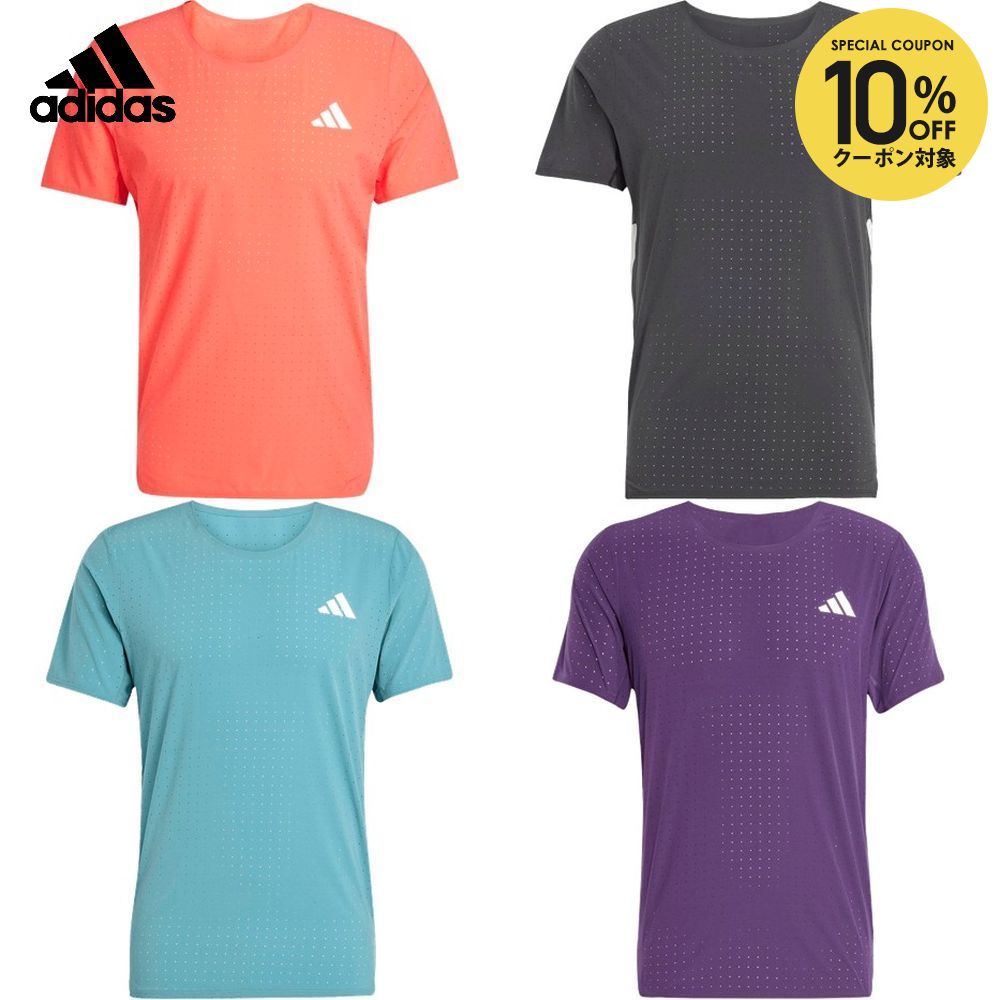 【10％OFFクーポン対象】アディダス adidas ランニングウェア メンズ アディゼロ ランニング半袖Tシャツ JOM26 2026SS