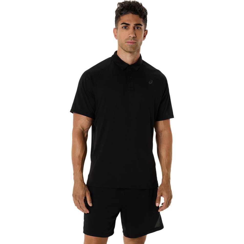 アシックス asics マルチSPウェア メンズ ACTIBREEZE ベンテッドメッシュポロシャツ 2031E891-001 2025SS