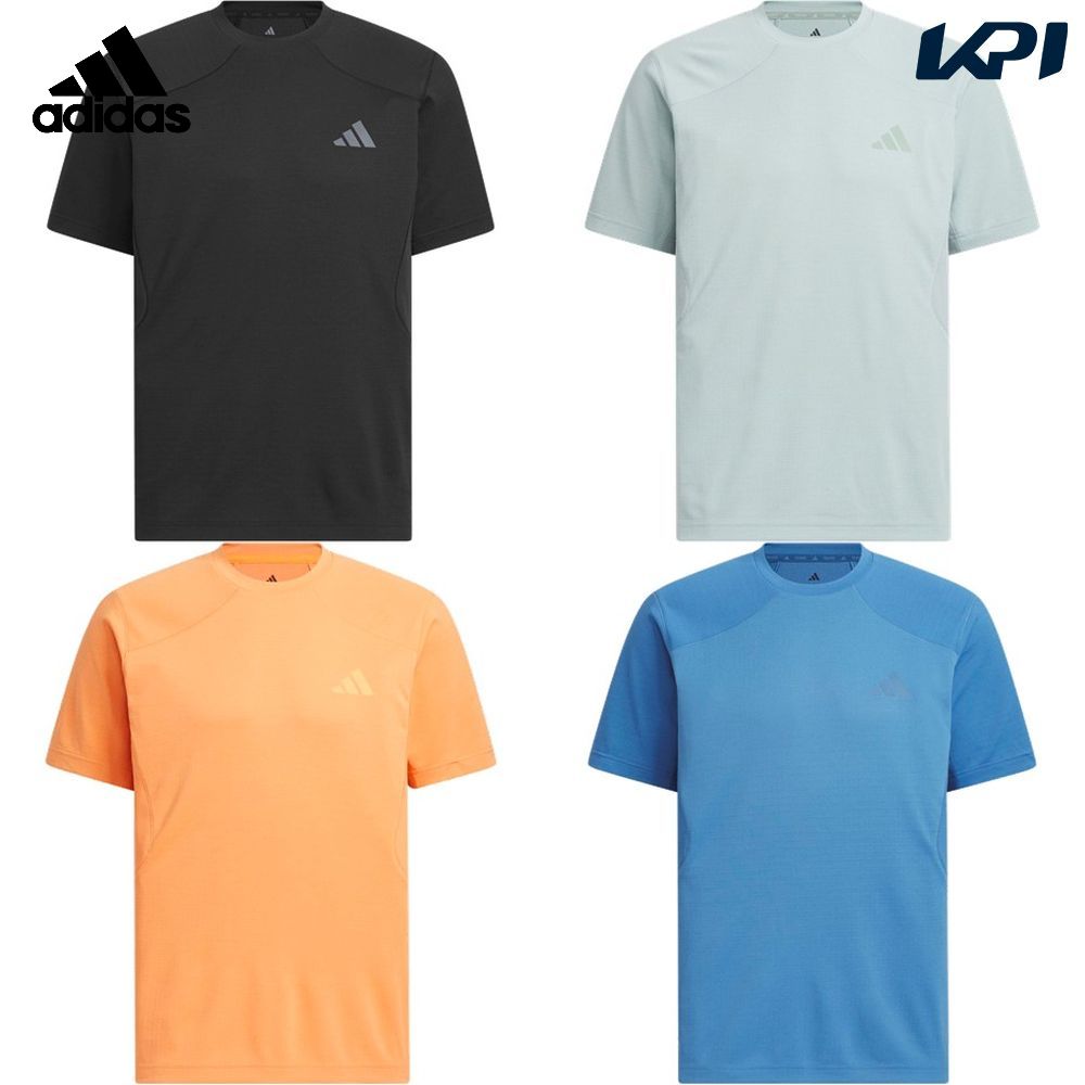アディダス adidas ランニングウェア メンズ テック エッセンシャルズ クールタッチ ステルス スリーバー 半袖Tシャツ VS214 2026SS