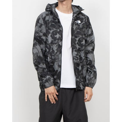 ザ・ノース・フェイス THE NORTH FACE メンズ 陸上/ランニング ウインドブレーカー Novelty Swallowtail VentHoodie_ノベルティスワローテイルベントフーディ NP22290 （ラックスグレー）