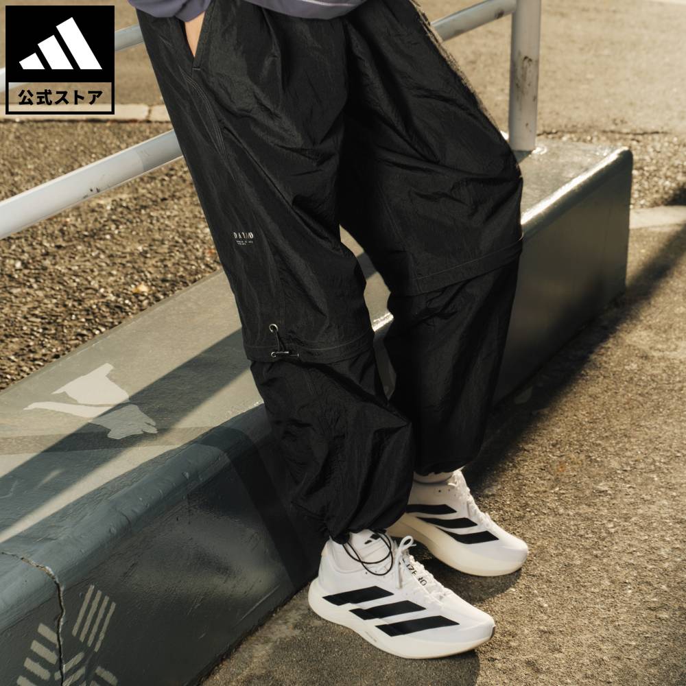 【ポイント20倍 06/20 20:00～06/26 01:59】 【公式】アディダス adidas 返品可 ランニング DAY//Ø ウーブンパンツ パフォーマンス メンズ ウェア・服 ボトムス 黒 ブラック KL8281 【PT】