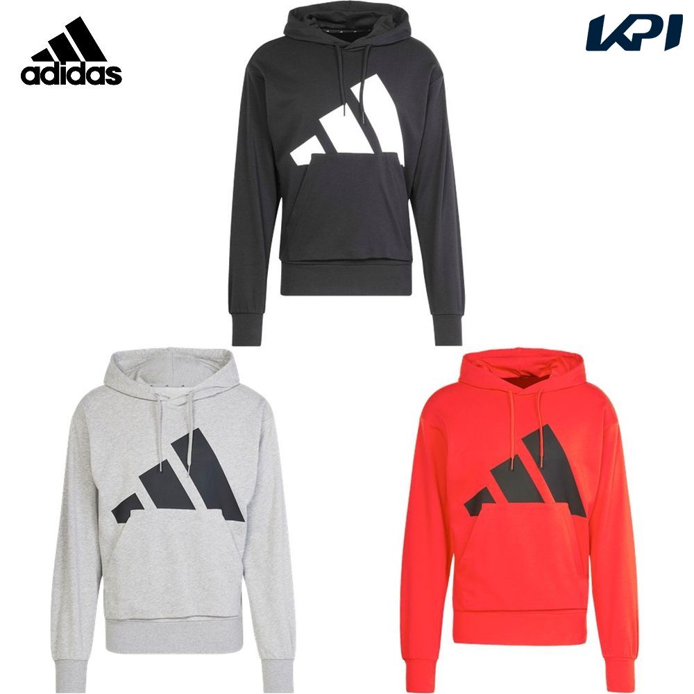【10％OFFクーポン対象】アディダス adidas マルチSPウェア メンズ エッセンシャルズ ビッグロゴ フレンチテリーパーカー KTF13 2025SS